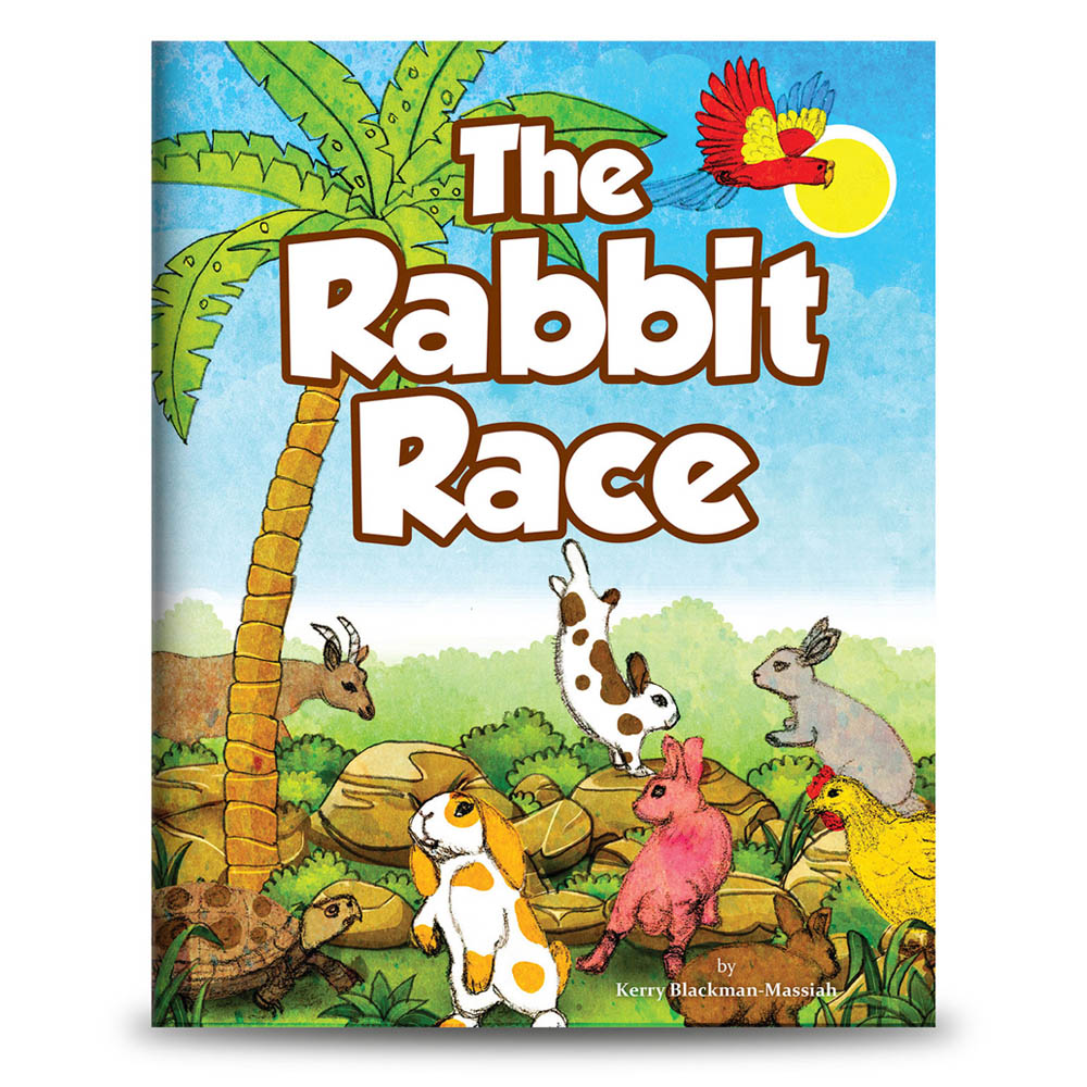 The Rabbit Race Barbados print